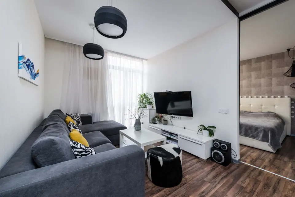 Woonkamer met daglicht
