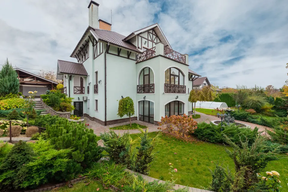 Hoekwoning met tuin