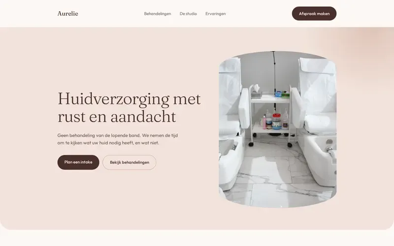 Voorbeeld van de stijlrichting Beauty en zacht