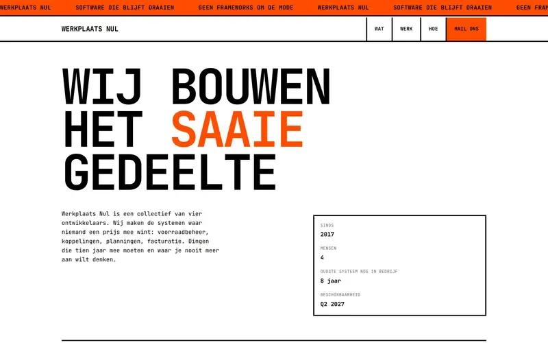 Voorbeeld van de stijlrichting Brutalistisch