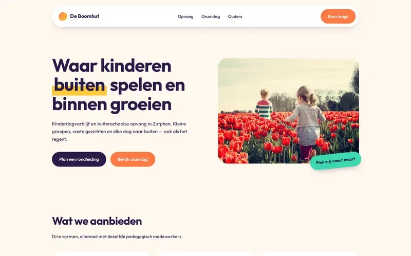 Voorbeeld van de stijlrichting Speels en kleurrijk